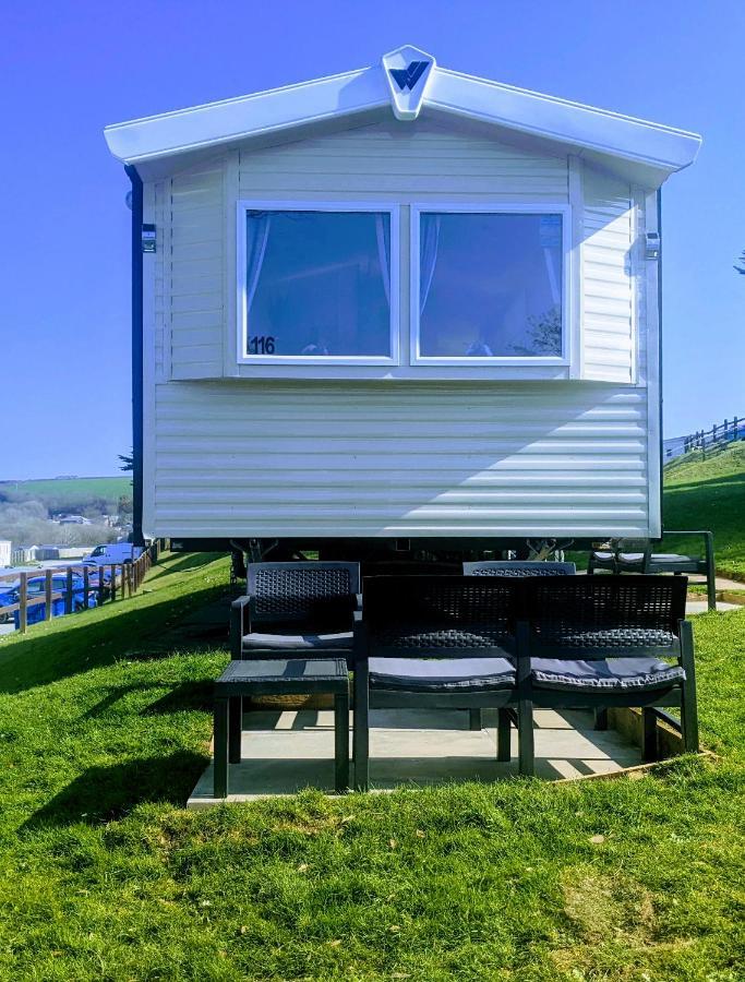 4 Berth Couples And Family Caravan In Beautiful Newquay Bay Resort Exterior photo