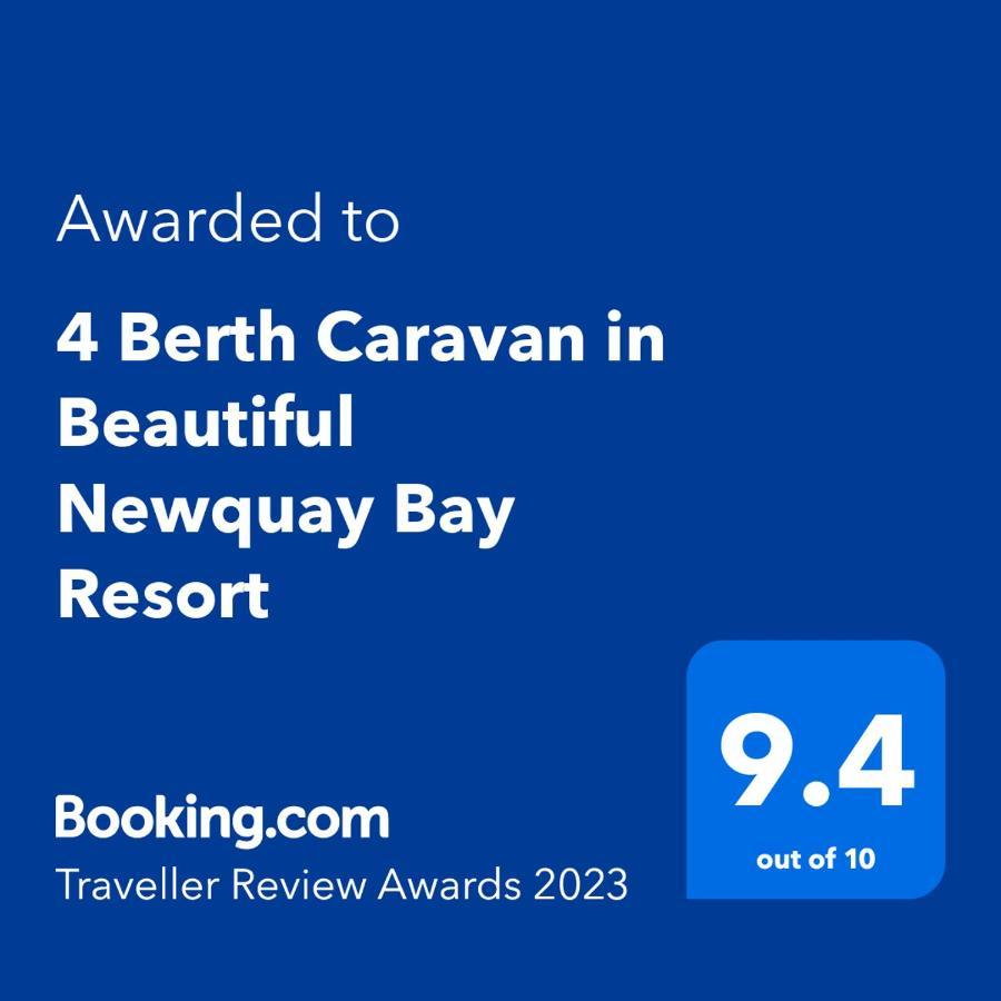 4 Berth Couples And Family Caravan In Beautiful Newquay Bay Resort Exterior photo